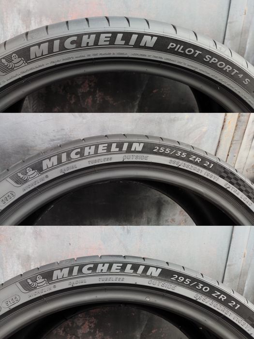 спорт пакет летни гуми 255/35/21 и 295/30/21 Michelin Pilot Sport 4S