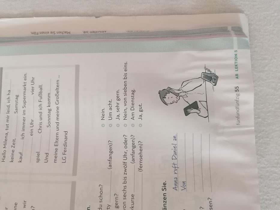 1 Учебник по немски език Schritte International / ниво A1.1 - Hueber