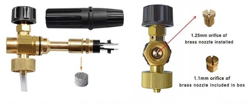 Дюза за пяна за водоструйки M22 / Bosch GHP / MJJC Пянообразувател