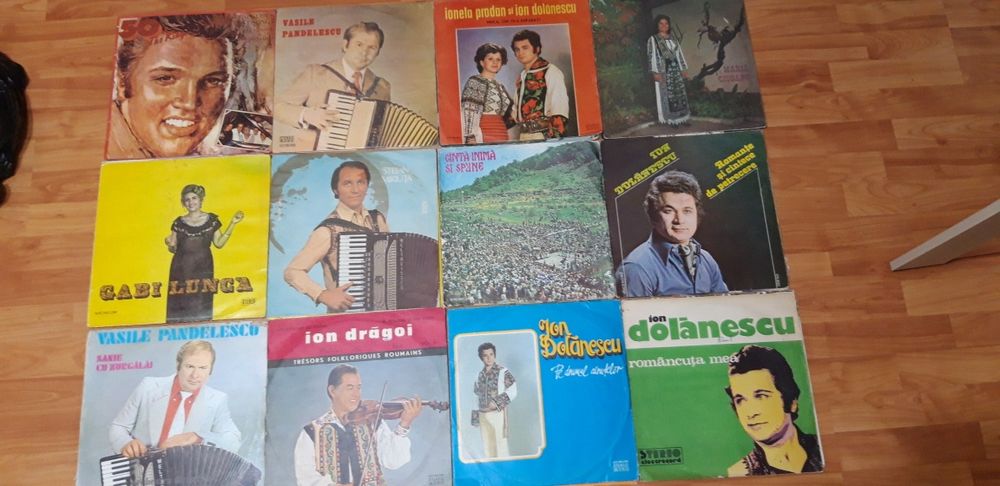 Viniluri : muzica populara, lautareasca, usoara, povesti,
