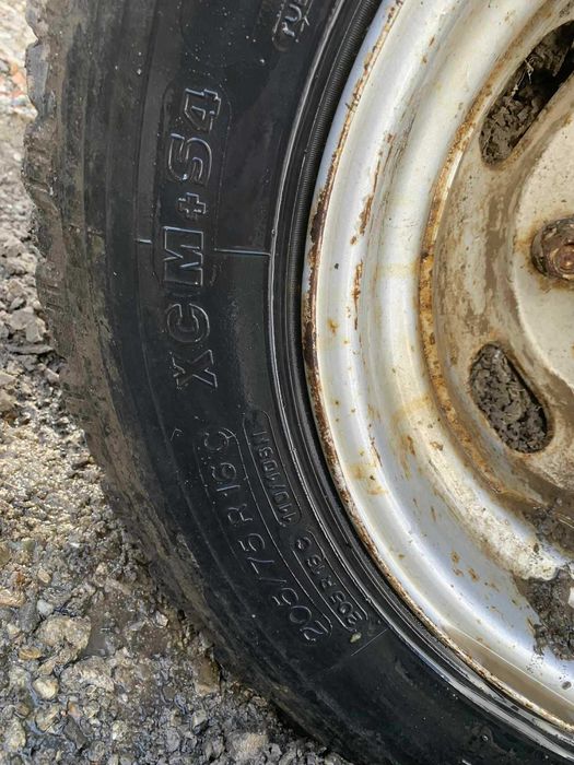 Set cauciucuri cu jante Michelin MS 205/75/R16C