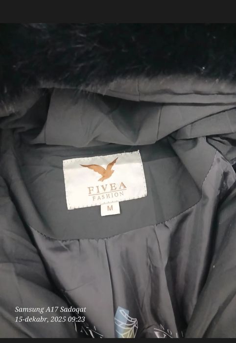 Qishki ayollar kurtkasi