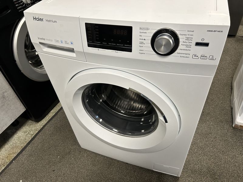 А+++ Инверторна пералня Haier 8 kg 1400 об/мин ABT®