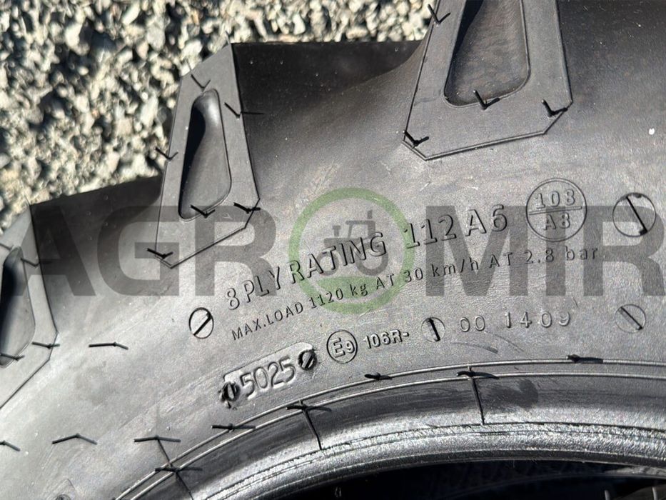 ANVELOPA 9.5-24 GRI 8PR GREENEX RT100 TT  Cauciucuri tractor, Fiat, Case, Fendt, John Deere, New Holland, Massey Ferguson, UTB   Cauciucuri tractor, F