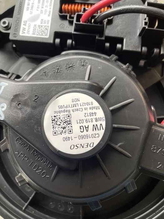 Aeroterma Volkswagen Passat b8 arteon superb 3  golf 7 europa