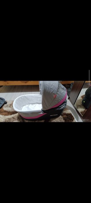 Cărucior bebe optima Pink 3 in 1