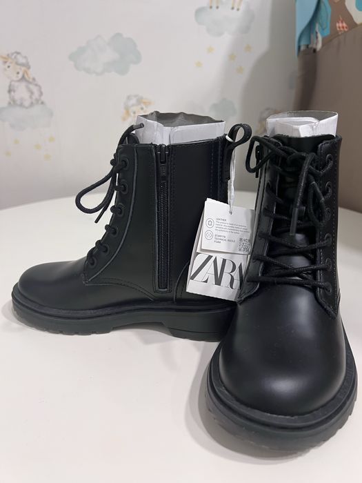 Ботинки кожаные на мальчика