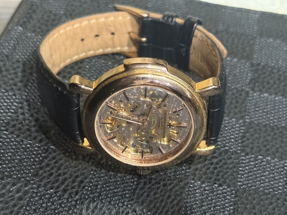 Vacheron Constantine skeleton  18 k позлата