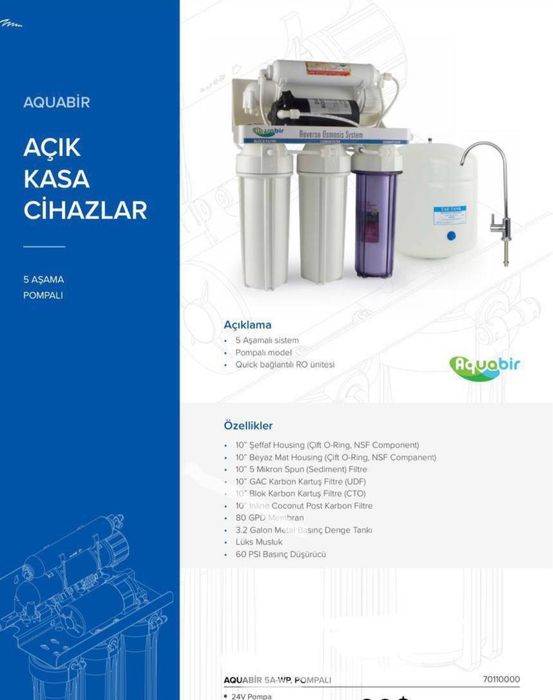 7/24 turkiya suv filtr matorli karta