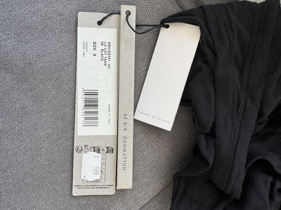 Rick Owens Lo cut tank top