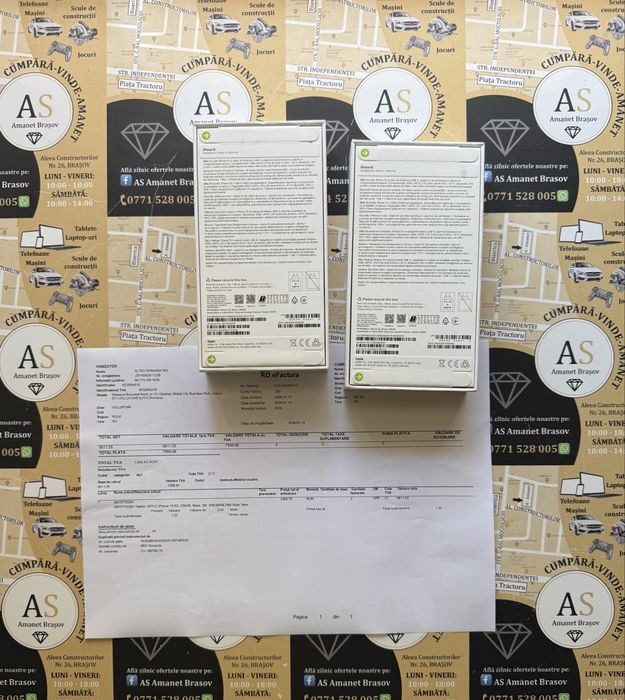 Apple iPhone 15 Black 256Gb Nou Sigilat Neverlocked