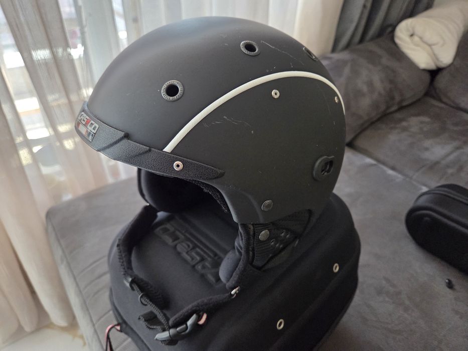 Ски каска CASCO SP-3 Airwolf + Маска FX-70 + Твърд калъф