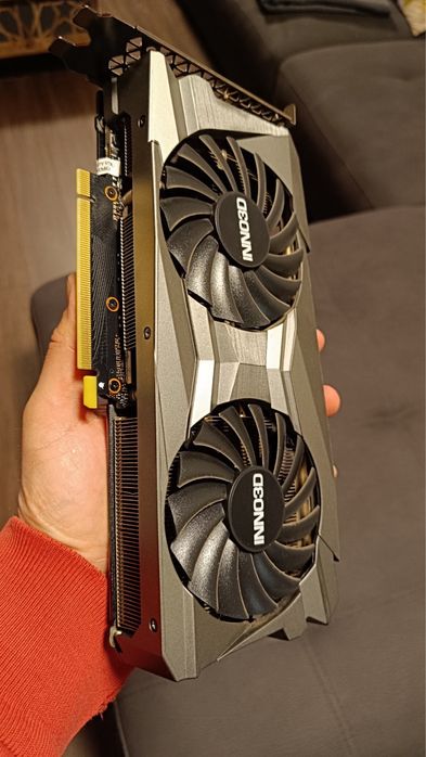 Видеокарта Inno3d GeForce RTX 3060 Ti Twin X2 OC 8GB GDDR6