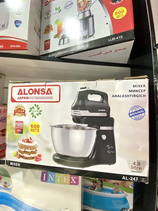 Миксер для Теста. Японский ( Alonsa ). Доставка по всему Узбекистану!