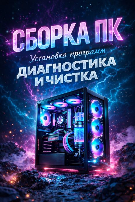Сборка ПК на заказ | Ремонт и обслуживание компьютеров