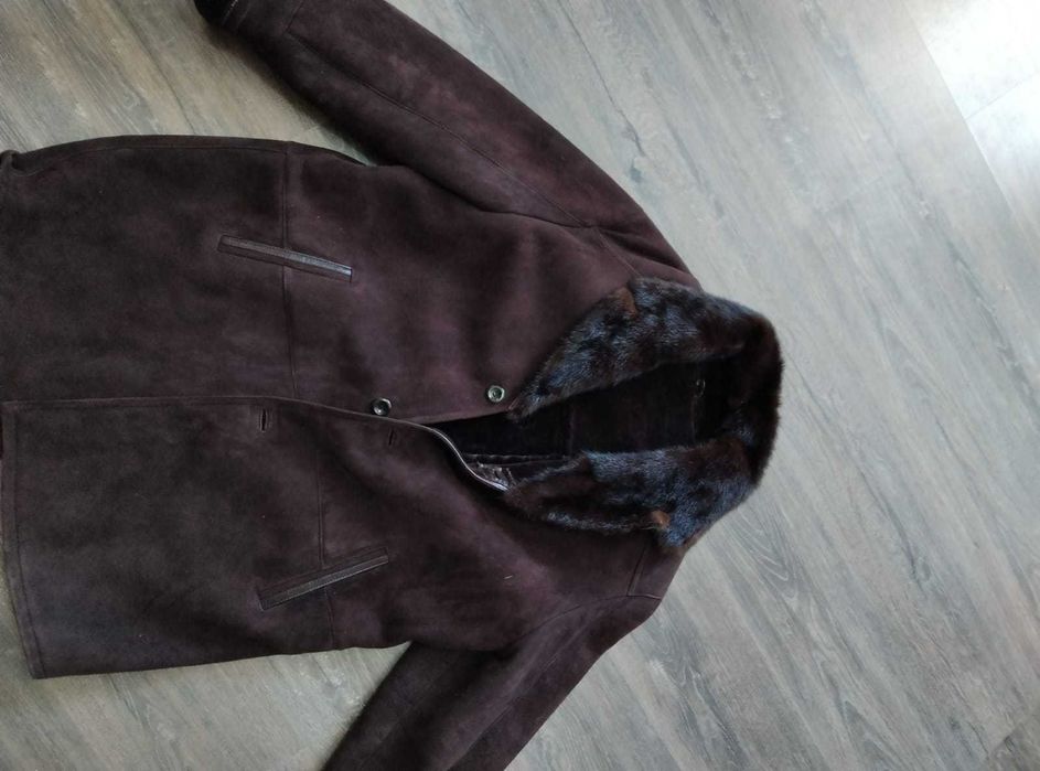 Дублёнка мужская норковая