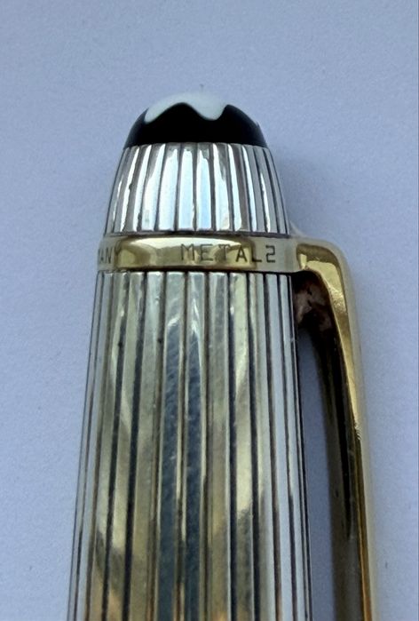 Stilou Montblanc Meisterstück Solitaire 144 – Argint 925 – Aur 14K