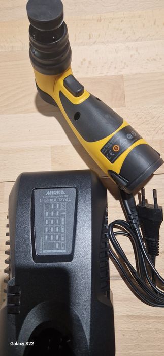 Mirka talpa șlefuit pe acumulator , pneumatică