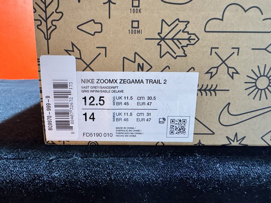 Оригинални! Nike ZoomX Zegama Trail 2 - 47 Shoemag