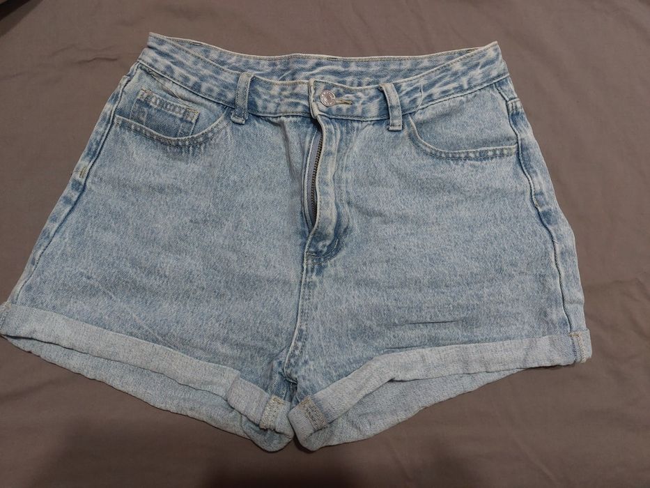 Дънкови къси панталони