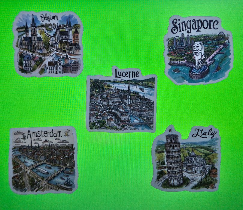 Стикери анатомия/котки/кафе/държави