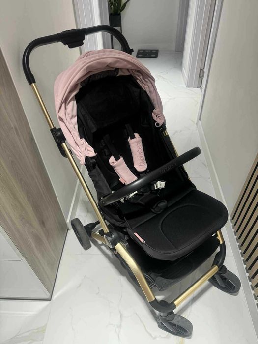 Chipolino Детска лятна количка с 360 "Twister"розова вод LKTW02303RW