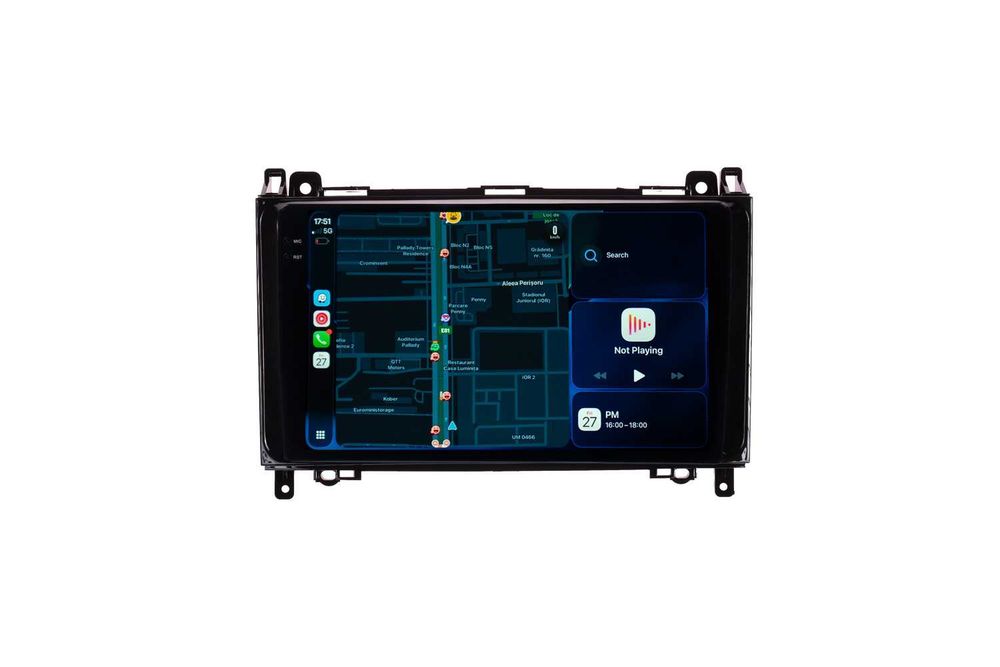 Navigatie Sprinter , Viano , Vito / VW Crafter Android 14 Camera Marsarier Carplay