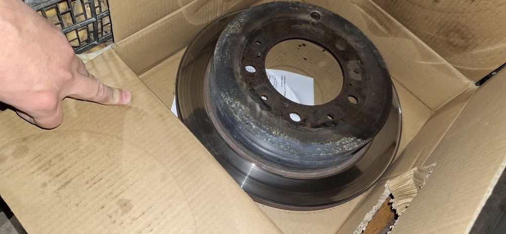 Тормозные диски на ленд крузер 200