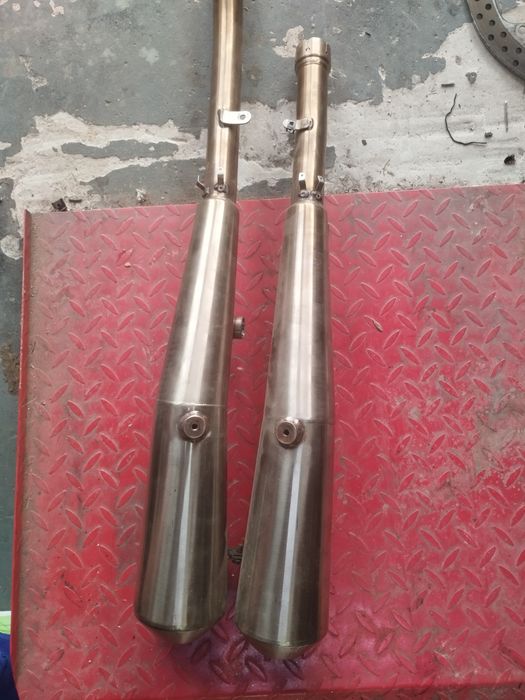 Evacuare tobe finale pentru Triumph street Scrambler