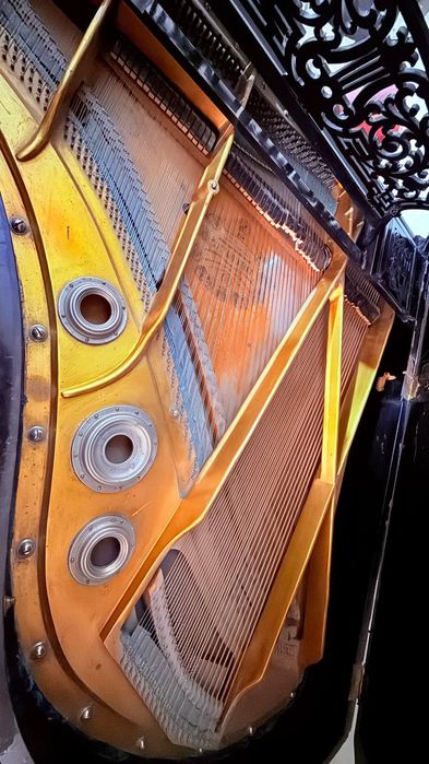 Рояль J. Kenpfer Fils (Варшава, антикварный, 1889 г.)  недорого