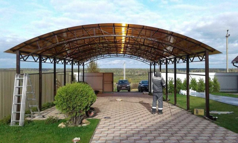 Сварочные работы Навес Перила Тапчан Лестницы Алматы Решетка Ступеньки