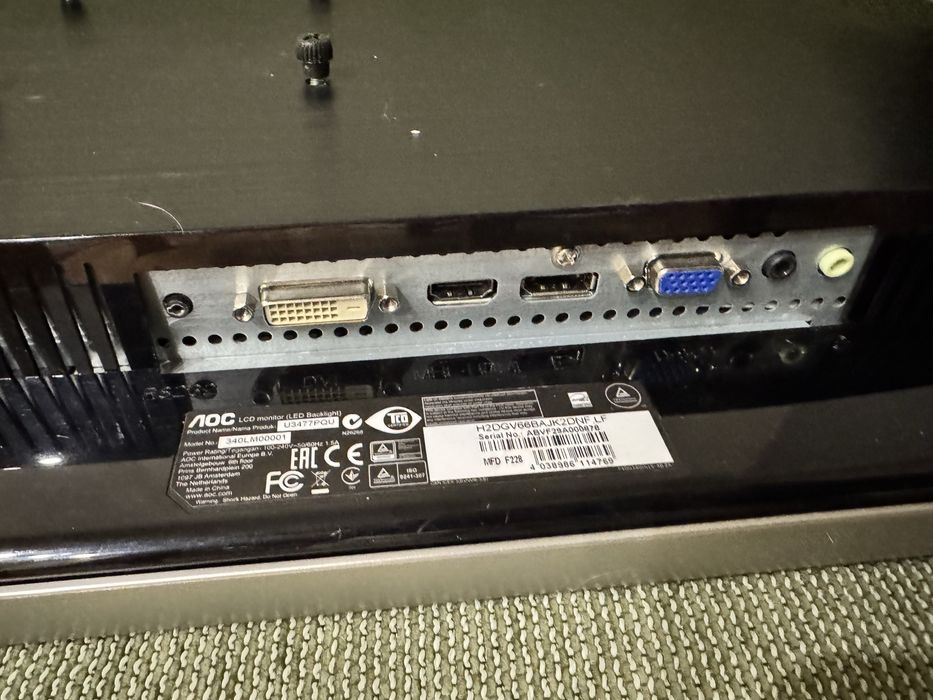 Монитор AOC 34 inch ultrawide