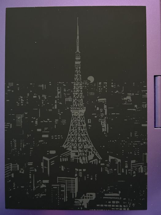 Скреч карта тип оцветяванка