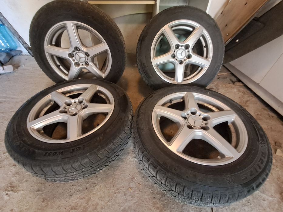 Гуми с джанти Мерцедес 16"