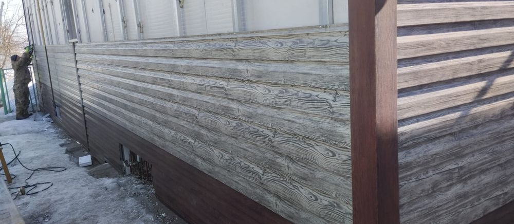 Облицовка фасада домов, зданий