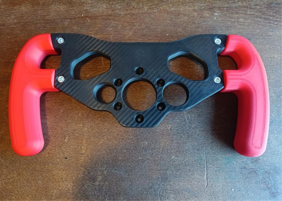 3D принтиран F1 и GT Style волан за Thrustmaster T300