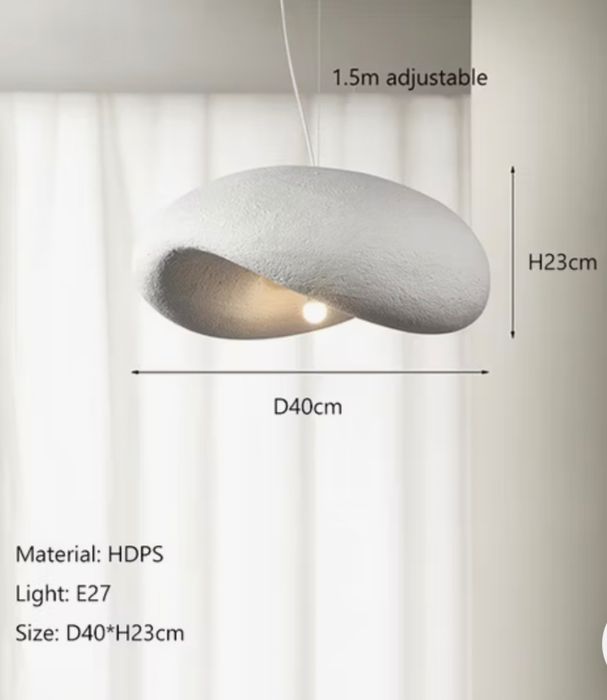 Висящи лампи стил Wabi-sabi E27