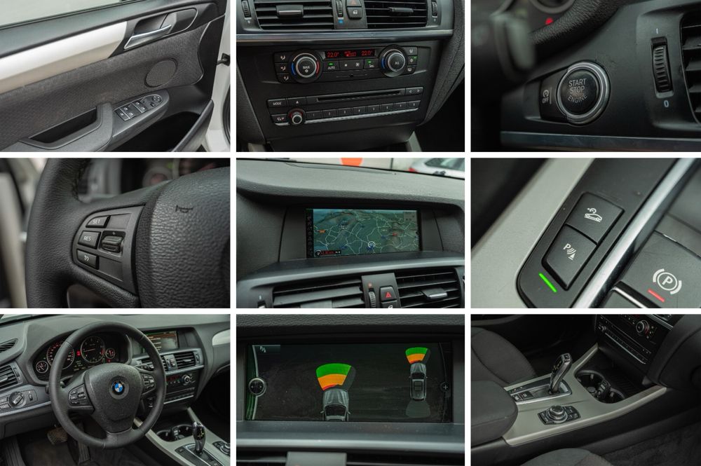 Bmw X3- 2012 - variante - navigatie mare - distributie schimbat / amortizoare/ revizie - senzori parcare - faruri bixenon - proprietar - jante aliaj