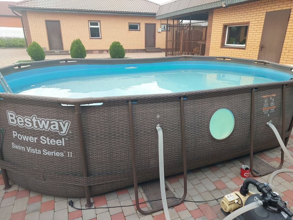 Бассейн каркасный