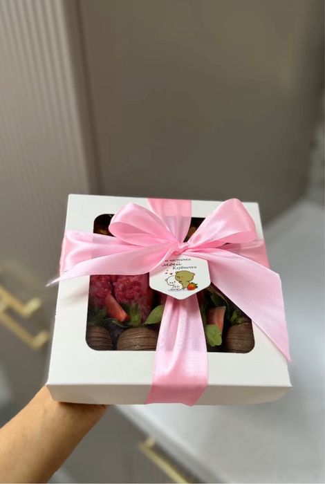 клубника в шоколаде