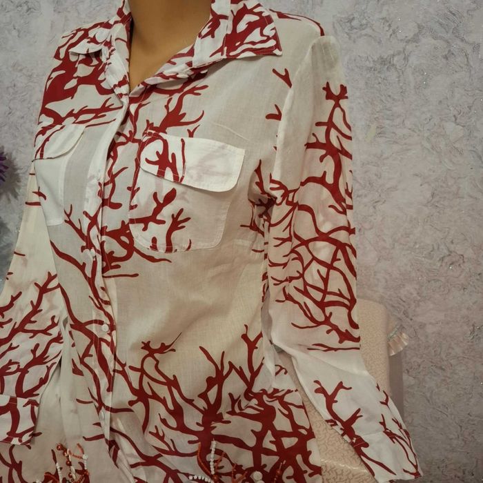 Дамска Риза с перли