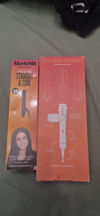 Aparat si perie de îndreptat si ondulat parul Mark Hill