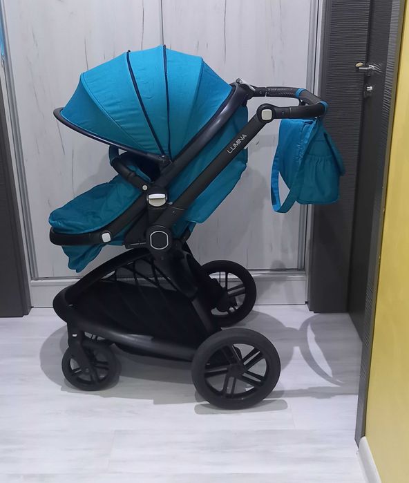 Бебешка количка 2 в 1 Lorelli Lumina Dark Blue