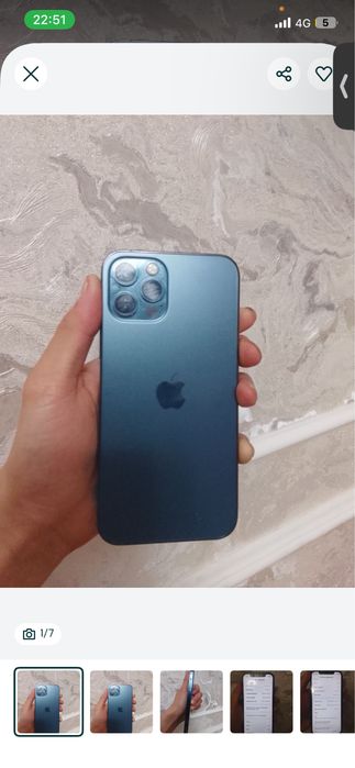 Продам айфон 12про/iphone 12pro 256gb