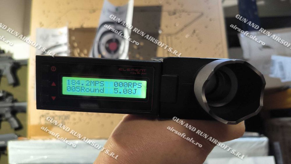 Pistol Airsoft Modificat 5J !! (cu Aer Comprimat) PUTERNIC 219 m/s