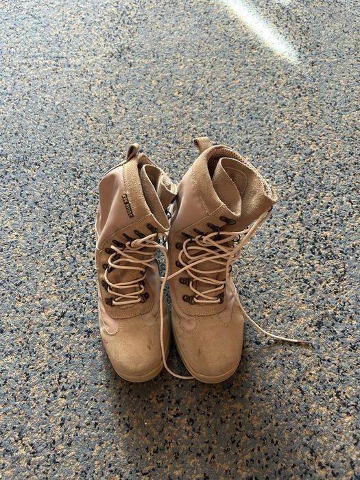 Берцы летние песочного цвета