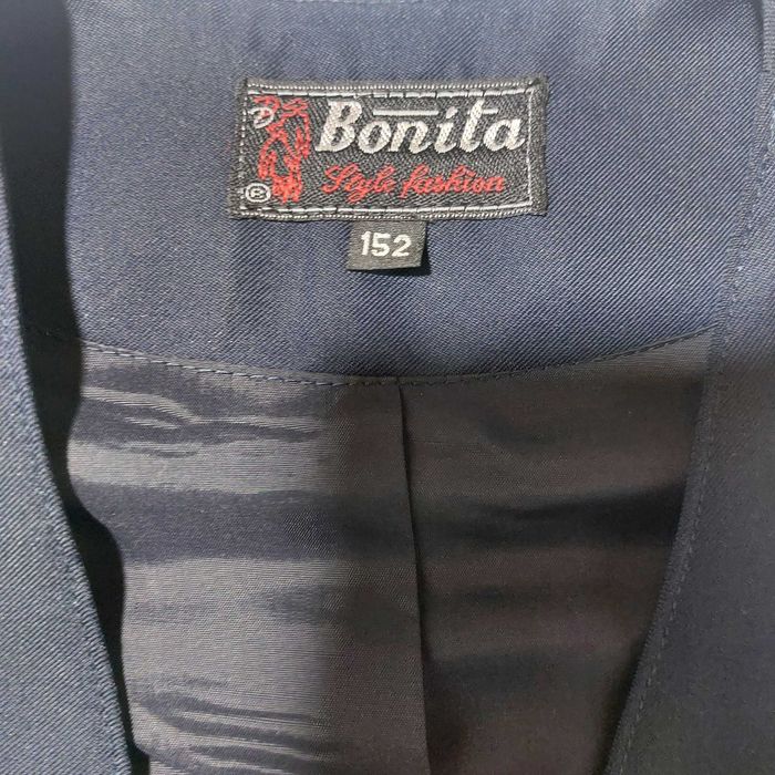 Промо Пълен официален комплект Bonita за момче - Размер 152 (Елек, Риза, Панталон + Аксесоари)