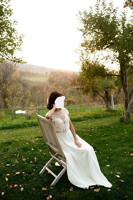 Продам свадебное платье бу