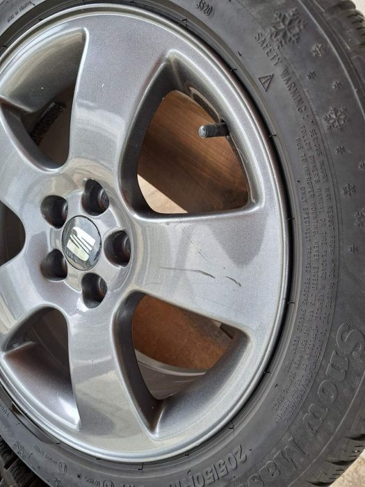 Джанти с гуми 16" 5х100 Seat Audi Vag