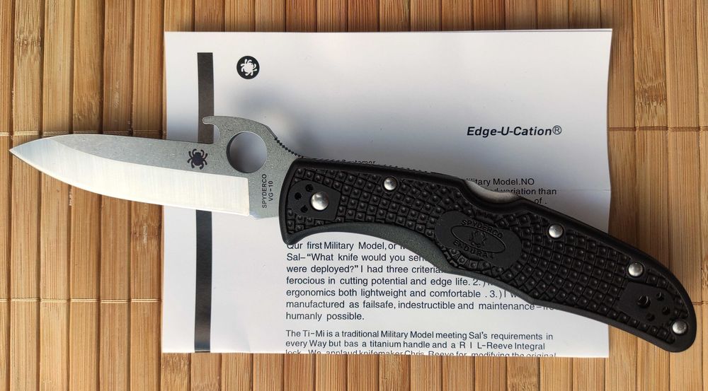 Сгъваем нож Endura 4 Emerson / Spyderco Endura 4